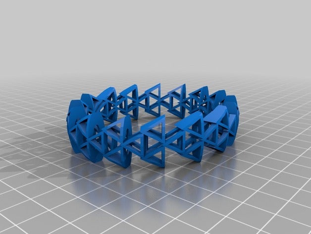 il mio braccialetto personalizzato di progettazione bracciali 3D print model - Mito3D