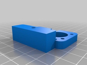 soporte ultrasonidos para renacuajo la robótica printrbot 3d print model - Mito3D