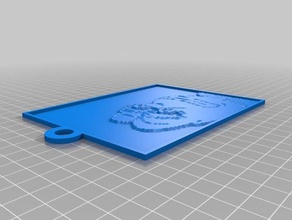 pepe lithopane 2d a arte personalizado 3d print model - Mito3D