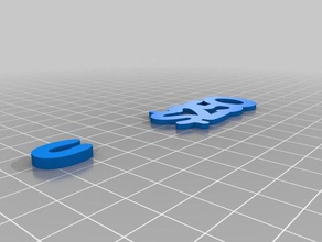 250 organização personalizado 3d print model - Mito3D