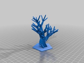 wife jewellery tree models customized 3d print model - Mito3D