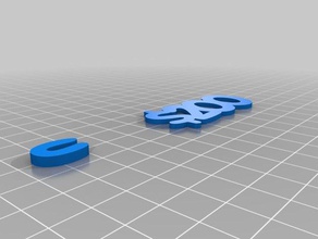 200 organización personalizado 3d print model - Mito3D