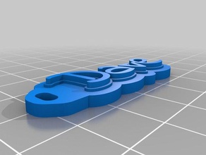 dave organizasyon özelleştirilmiş 3d print model - Mito3D