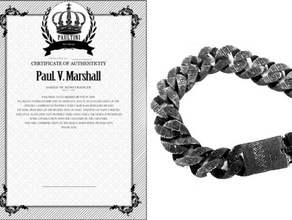 bracelete chain pulseiras jóias paultini 3d print model - Mito3D