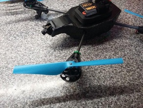 parrot ar drone 20 engrenagem de proteção rc veículos 3d print model - Mito3D