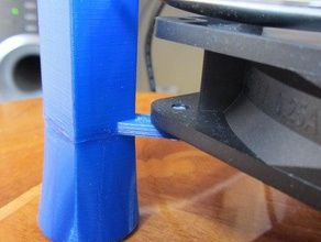 hobbyking mini fabrikator pies de montaje del ventilador 3d la impresora accesorios 3d print model - Mito3D