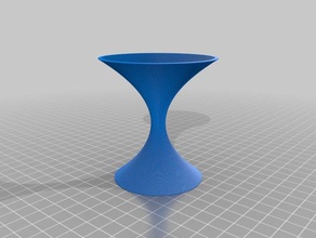 vaso stile sarineen inclinazione stampabile arredamento personalizzato 3d print model - Mito3D