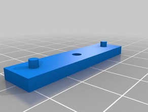 ikea best&aring shelf hole template 12 distance machine tools 3d print model - Mito3D