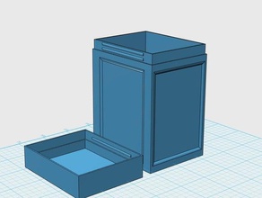 bloqueo de la cubierta caja juegos las tarjetas deckbox mtg 3d print model - Mito3D