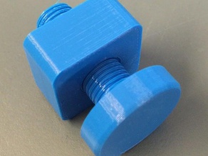 stylish screw nut mechanical toys 3d print model - Mito3D