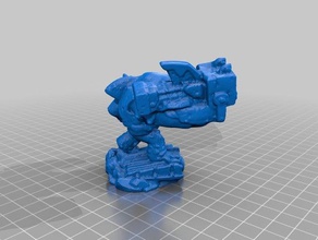 sky vis 3d het afdrukken testen 3d print model - Mito3D