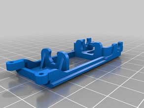 slot car inline motor pod hobby chassis 3d print model - Mito3D