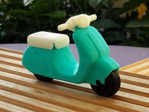 gro-scooter remix vehicles motorbike 3d print model - Mito3D