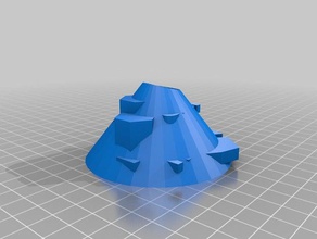 volcano sculptures 3d print model - Mito3D