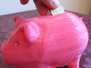 piggy bank speelgoed spelletjes - model piggybank bespaar geld 3d print model - Mito3D