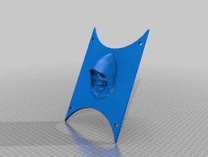 he-man skeletor busto 3d impressão 3d print model - Mito3D