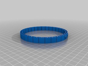 emma bracelet les bracelets personnalisé 3d print model - Mito3D