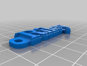 rileys aangepast multiline-tag organisatie 3d print model - Mito3D