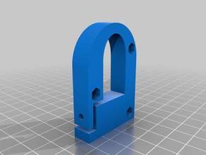 kossel vervoer terug 3d de printer delen 3d print model - Mito3D