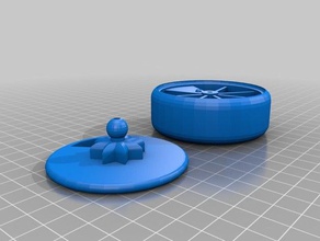 rotating 7 days pillbox containers medbox pill box robertus keers rotterdam 3d print model - Mito3D