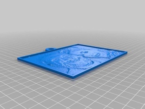 kaç 2d sanat özelleştirilmiş 3d print model - Mito3D