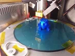 heatbed small glass fixer 3d printer parts kossel 3d print model - Mito3D