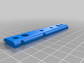 printrbot simple axis support 3d printer parts sag 3d print model - Mito3D