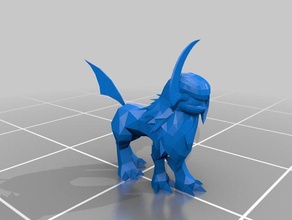 absol pok&eacutemon afdrukbare wezens pokemon 3d print model - Mito3D