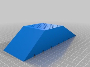 15 pulgadas de fútbol pateando bloque 3d la impresión tinkercad 3d print model - Mito3D
