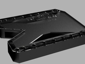 recon portafoglio ver 10 stampe senza supporto moda 3d print model - Mito3D