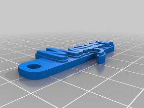 mayara sleutelhanger organisatie maat 3d print model - Mito3D