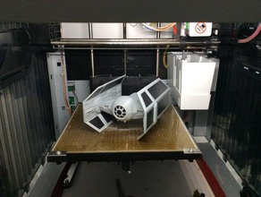 avancé tie fighter, des panneaux d'ailes véhicules de star wars 3d print model - Mito3D
