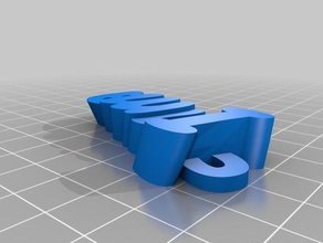 l'inma de l'organisation personnalisé 3d print model - Mito3D