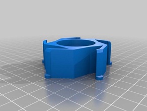 mon personnalisés bobine hub adapter2 3d de l'imprimante pièces 3d print model - Mito3D