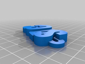 sdcc keychain organization customized 3d print model - Mito3D