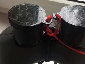 binocular de la tapa del lente nikon 7x50 deporte al aire libre 3d print model - Mito3D