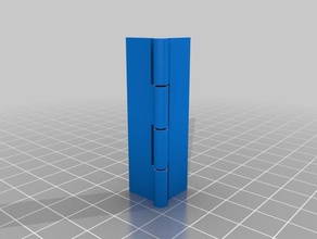 my customized piano hinge -50mm parts 3d print model - Mito3D