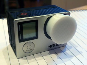 gopro 4 lens cap camera 3d print model - Mito3D
