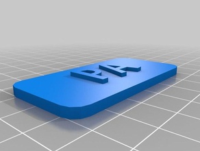 mijn maat gemaakte bladwijzer paperclip office 3d print model - Mito3D