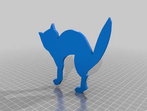 halloween cat other 3d print model - Mito3D