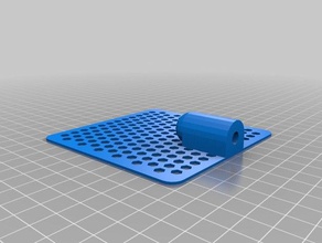 57mm dowel swatter other customized 3d print model - Mito3D