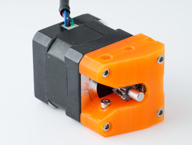 extruder gear case printrbot head 3d printer extruders 3D print model - Mito3D