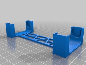 aa filiment soporte de bobina la batería impresora 3d impresión 3dprinting La en filamento 3d print model - Mito3D