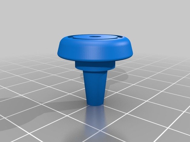 frsky taranis thumb stick pad elettronica 3D print model - Mito3D