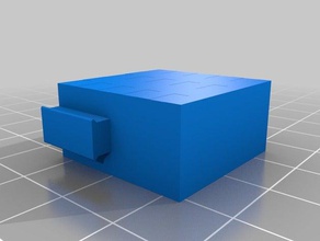 gestructureerd in elkaar grijpende muur speelgoed spel accessoires dnd tegels 3d print model - Mito3D