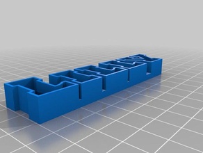 mijn aangepaste tekst opslag beelden 3d print model - Mito3D