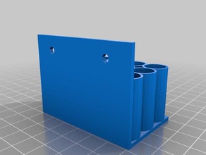 15 tornillos de la herramienta los titulares cuadros personalizado 3d print model - Mito3D
