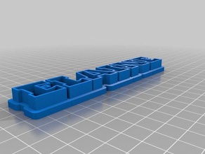 my customized text storage elaine sculptures 3d print model - Mito3D