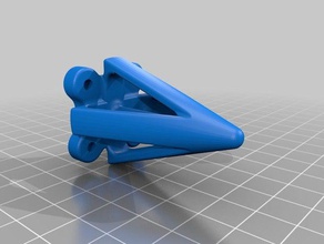 a montagem do motor pés se encaixa padrão de furos 3d impressão 3d print model - Mito3D