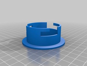 my customized dirt devil f2 filter coupling household 3d print model - Mito3D